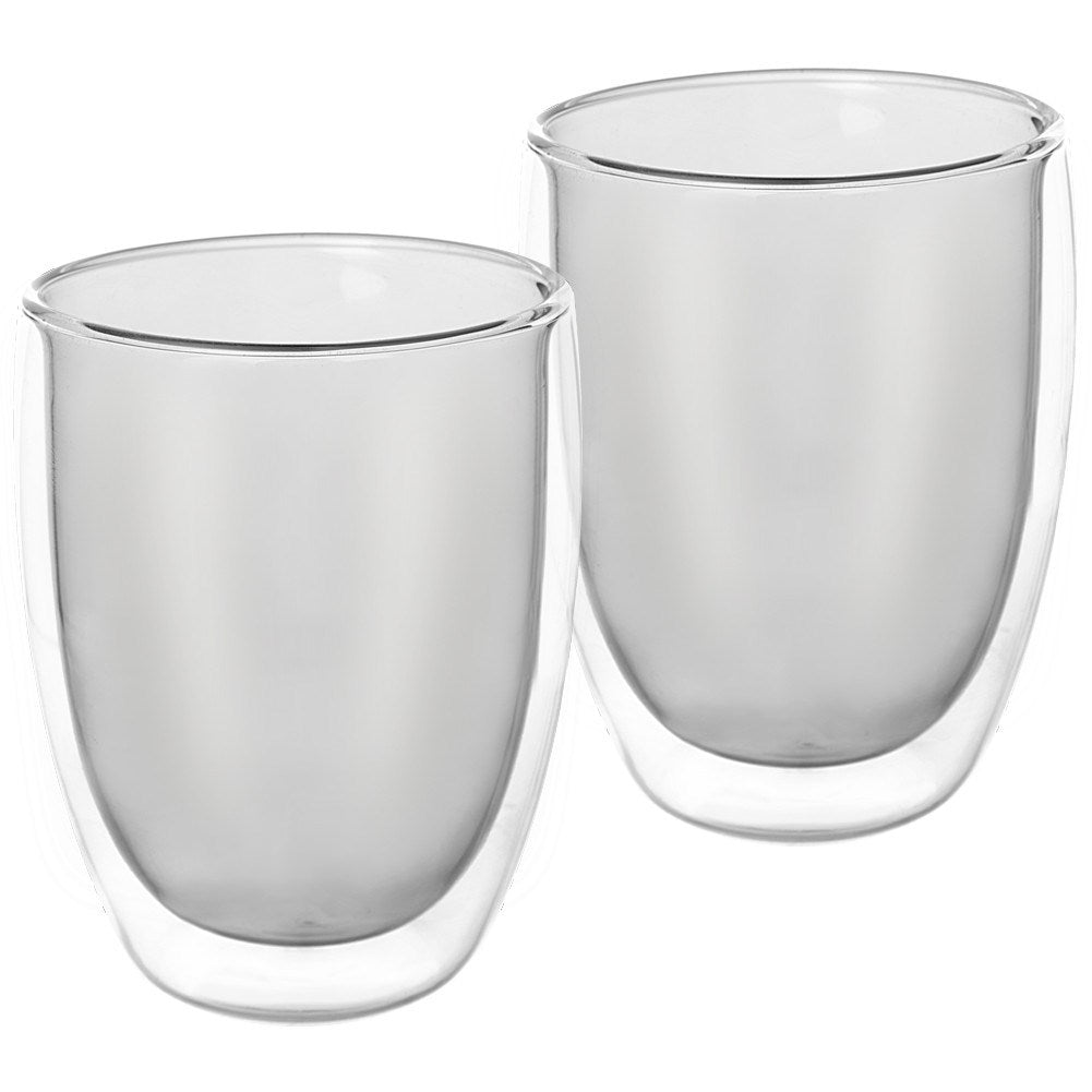 Two thermal glasses 370 ml - Perfect for cappuccino and latte