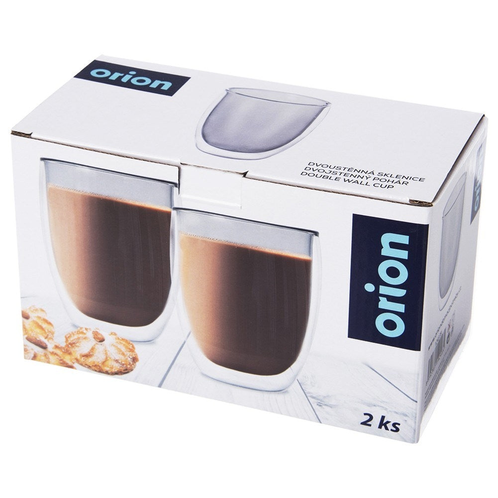 Two thermal glasses 370 ml - Perfect for cappuccino and latte