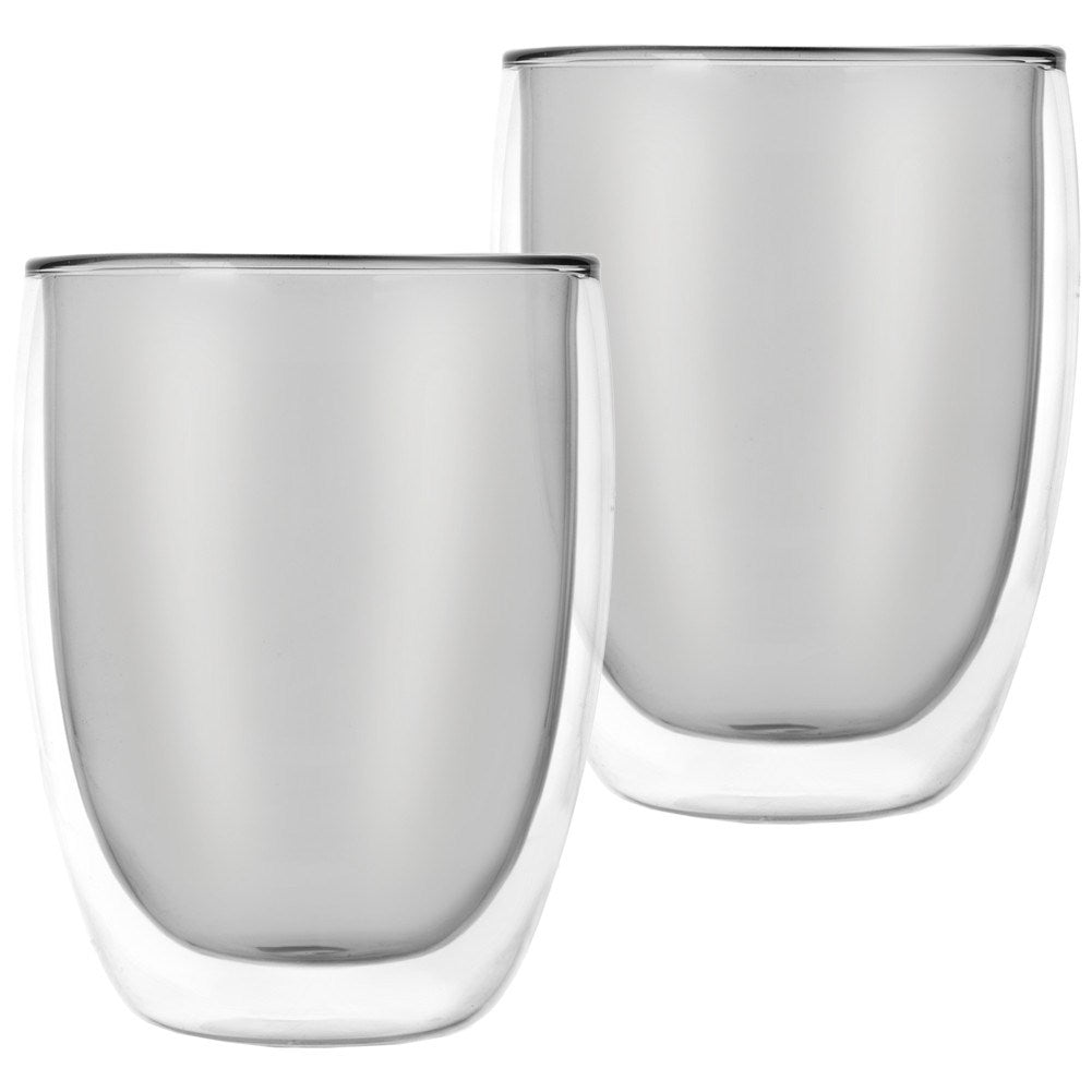Two thermal glasses 370 ml - Perfect for cappuccino and latte