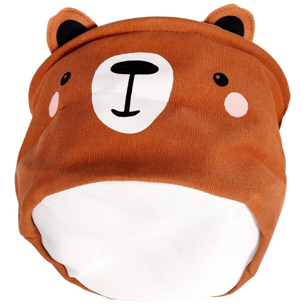 Two toy baskets with a bear motif - spacious and decorative