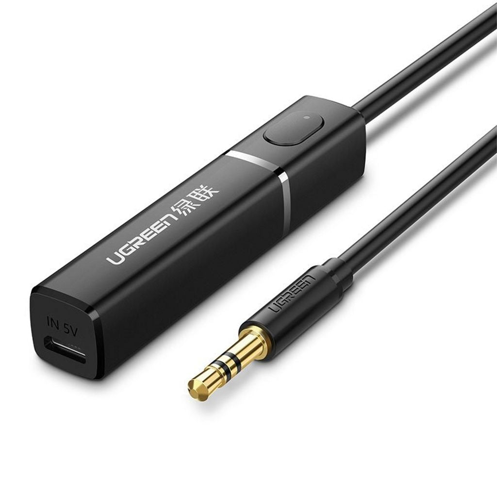 UGREEN Bluetooth transmitter with 3.5 mm Aux audio cable
