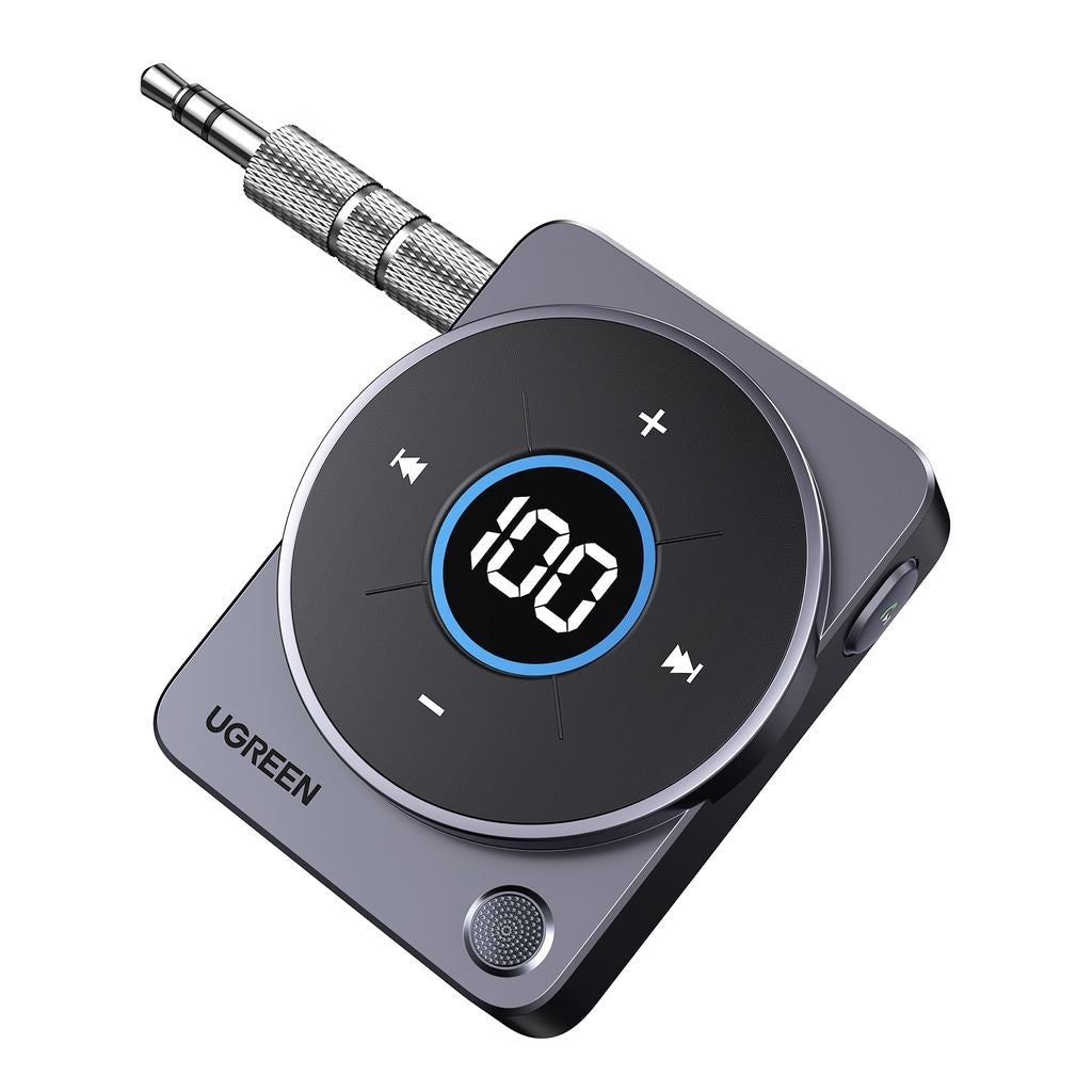 UGREEN Car Adapter AUX Bluetooth 5.4 Transmitter
