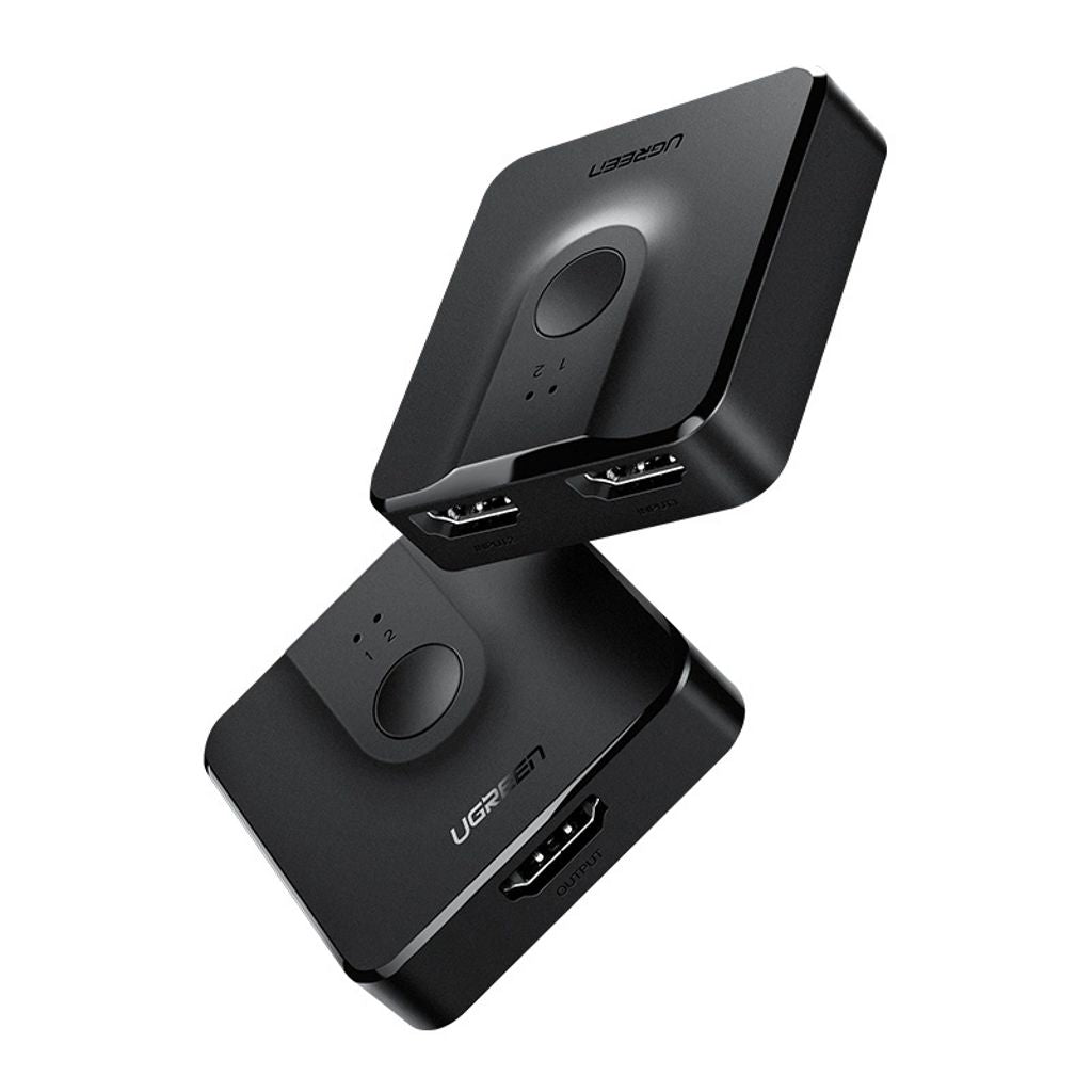 UGREEN HDMI Switch 1x HDMI to 2x HDMI 4K@60Hz - Black