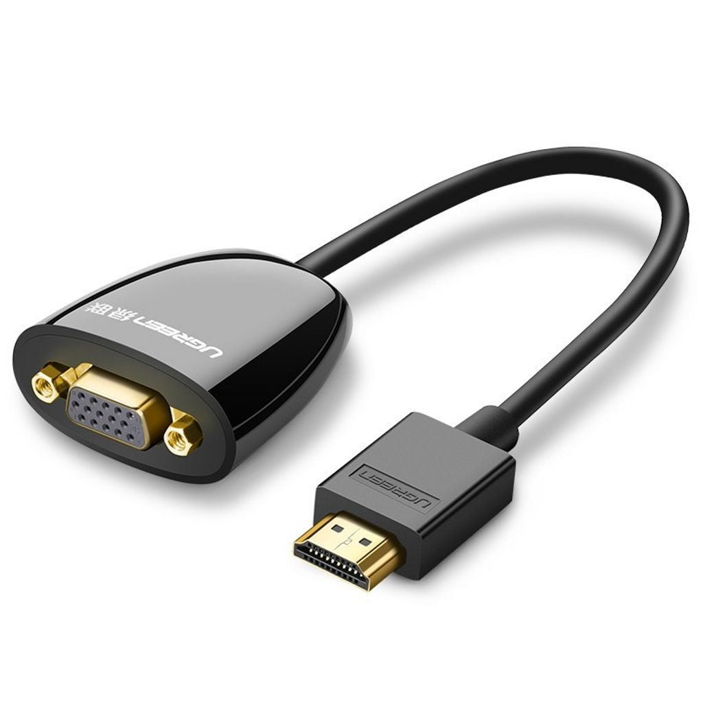 UGREEN HDMI male to VGA female Adapter without sound - black