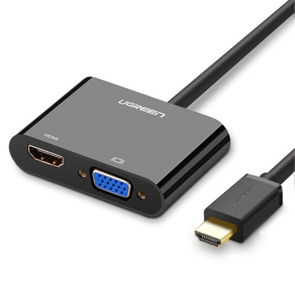 UGREEN HDMI to VGA + HDMI converter