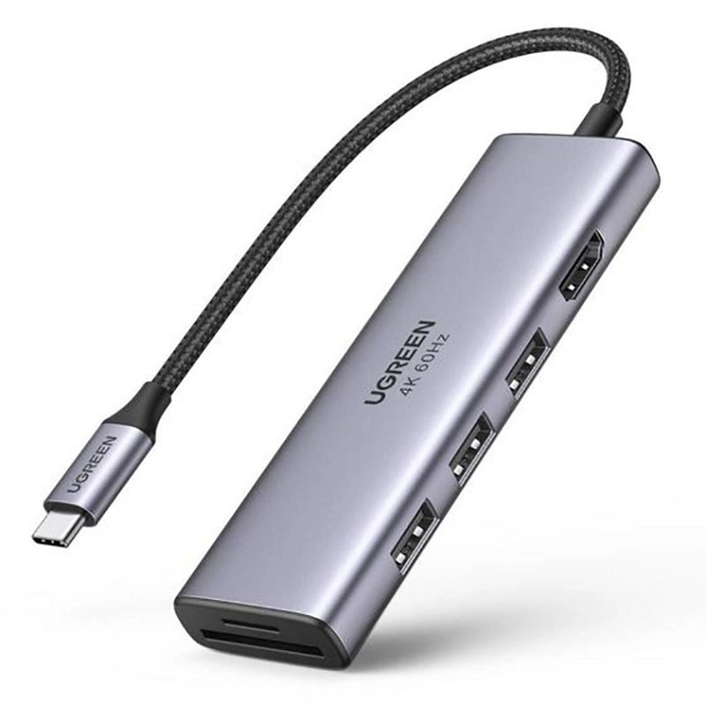 UGREEN HUB USB-C to 3 USB-A 3.2 / HDMI 4k@60Hz / SD / TF