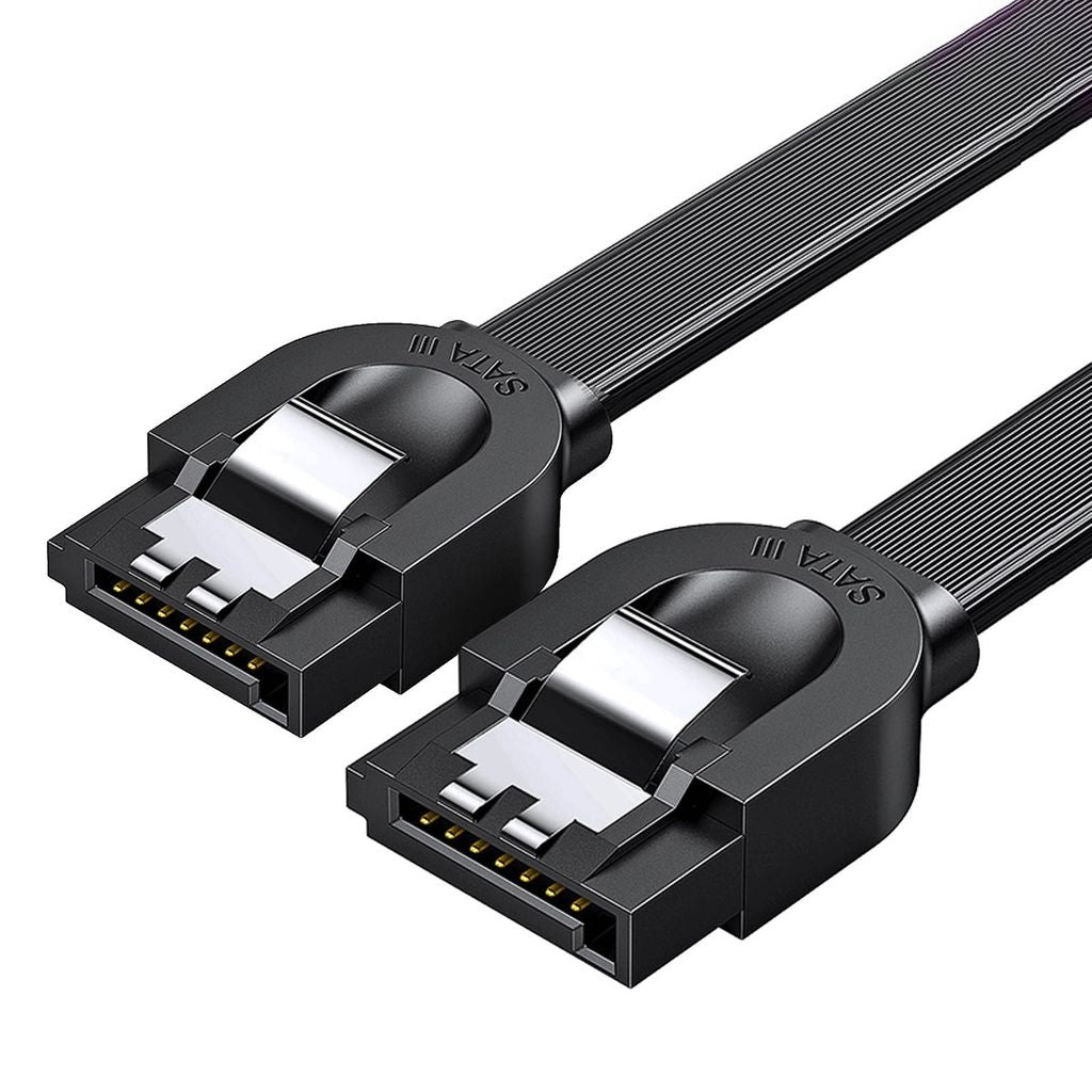 UGREEN SATA 3 Data Cable, 0.5m - Black