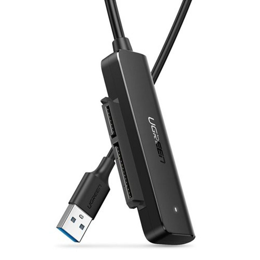 UGREEN USB-A to 2.5" SATA III 3.0 HDD SSD adapter, 50 cm