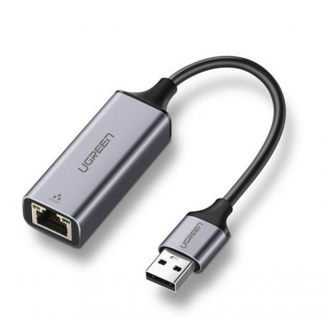 UGREEN USB-A to RJ45 Ethernet Adapter - Space Grey