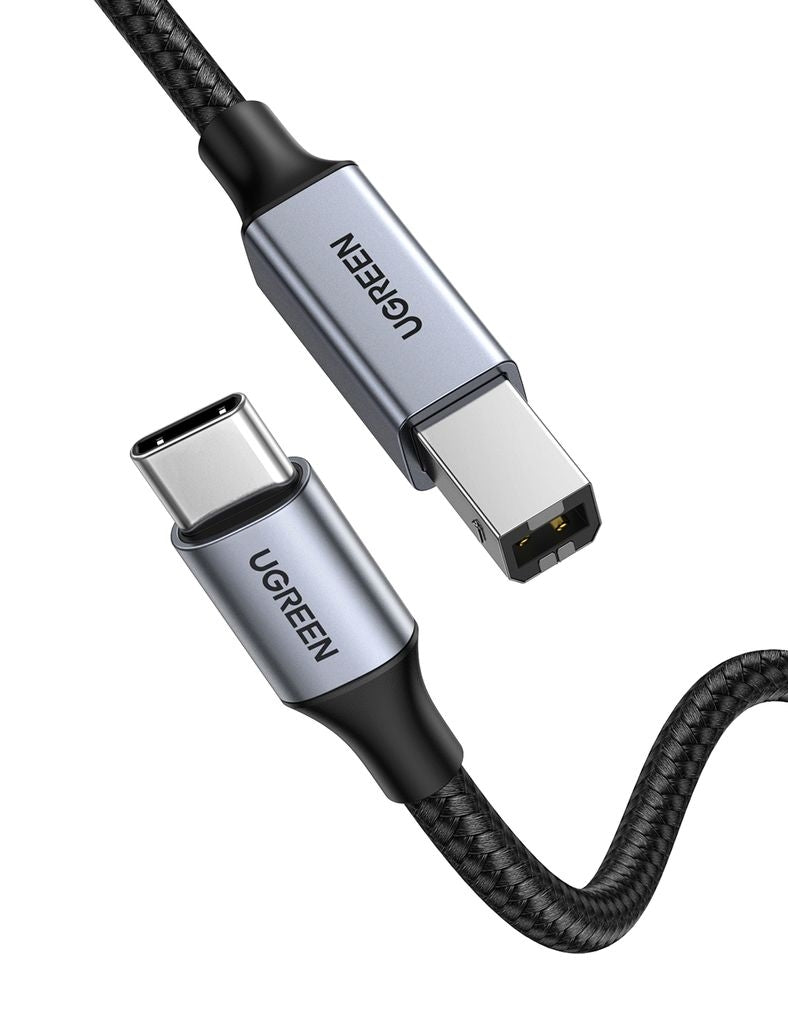 UGREEN USB-C to USB-B 2.0 Printer Cable, 3m