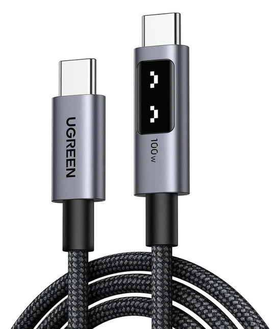 UGREEN Uno USB-C to USB-C Fast Charging Cable 100W PD, 1m
