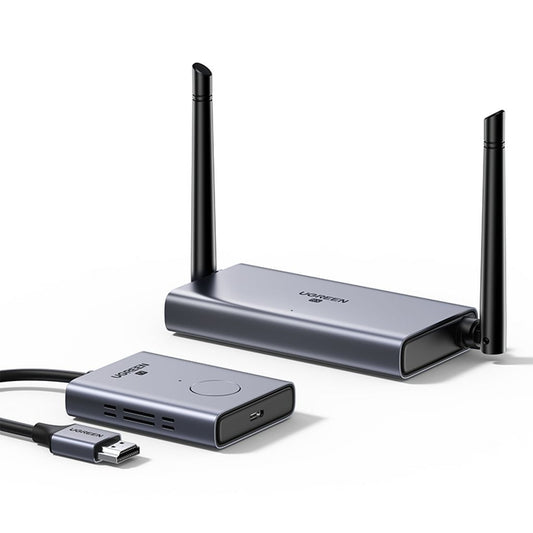 UGREEN Wireless HDMI Extender Transmitter and Receiver - Gray