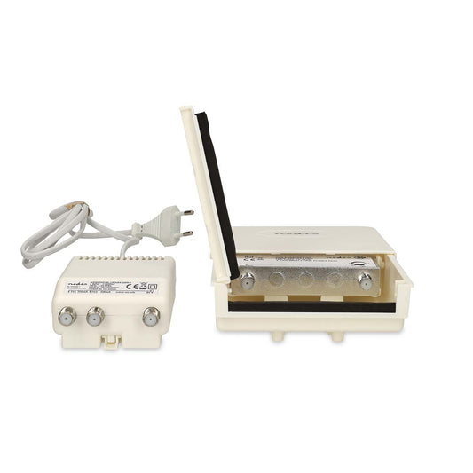 UHF Mast Amplifier, Dual Outputs, 15-30 dB Gain Control