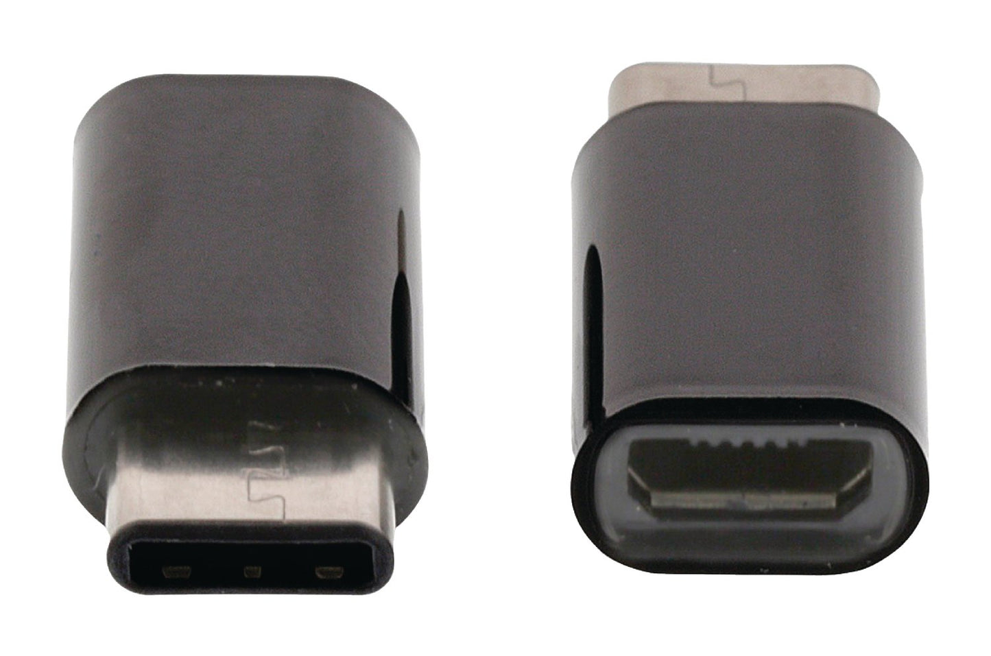USB 2.0 Adapter USB-C Male - USB Micro B female Black