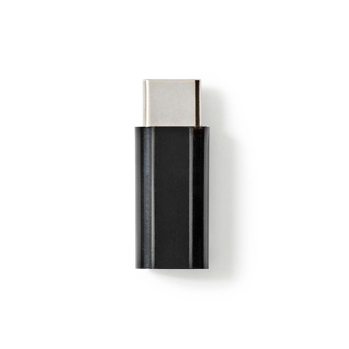 USB-C™ Adapter | USB 2.0 | USB-C™ Male | USB Micro-B Female | 480 Mbps | Round | Gold Plated | Anthracite | Box