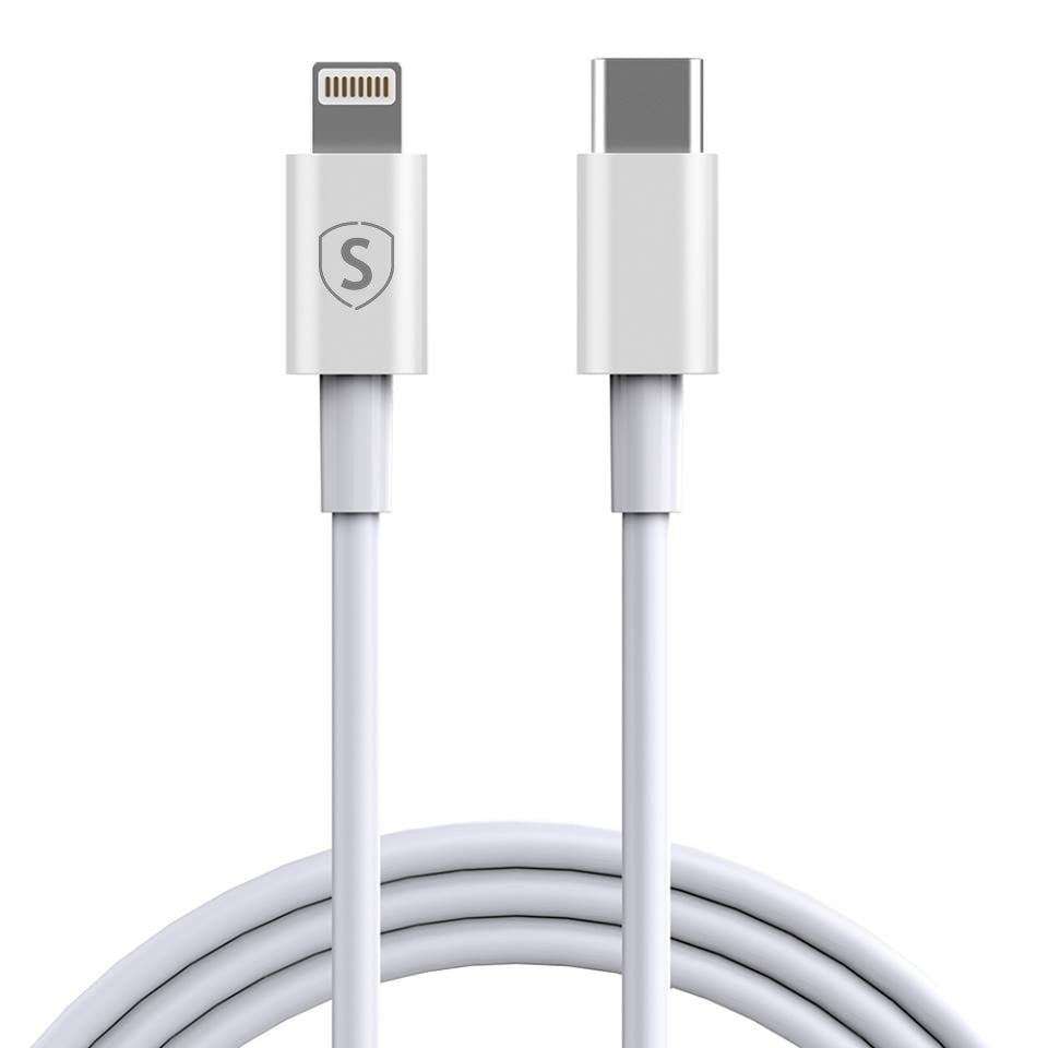 USB-C to Lightning Cable 20W, 0.25m - White