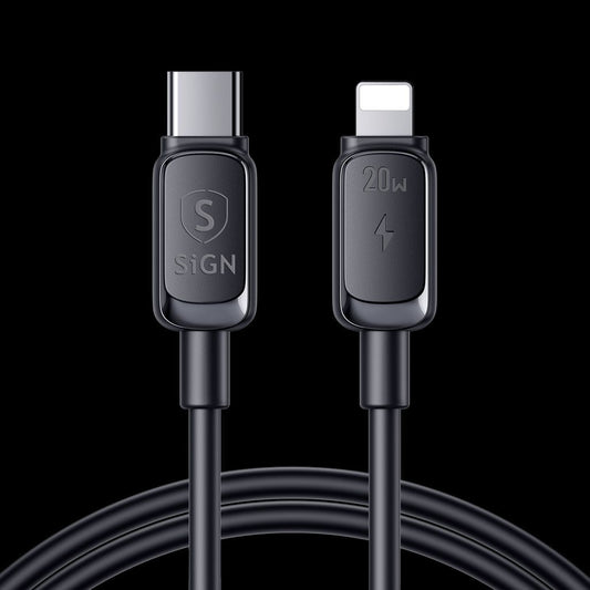 USB-C to Lightning Cable 20W, 3m - Black