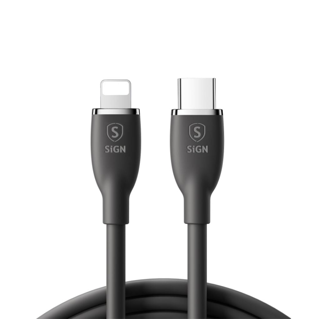 USB-C to Lightning Cable 30W, 1.2m - Black