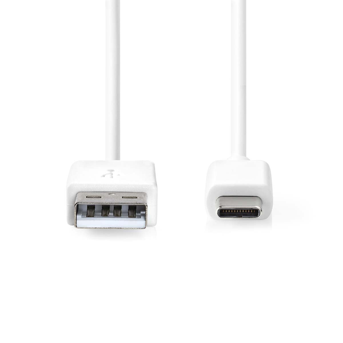 USB-C to USB-A Cable, 0.5m, 15W, 480 Mbps, White