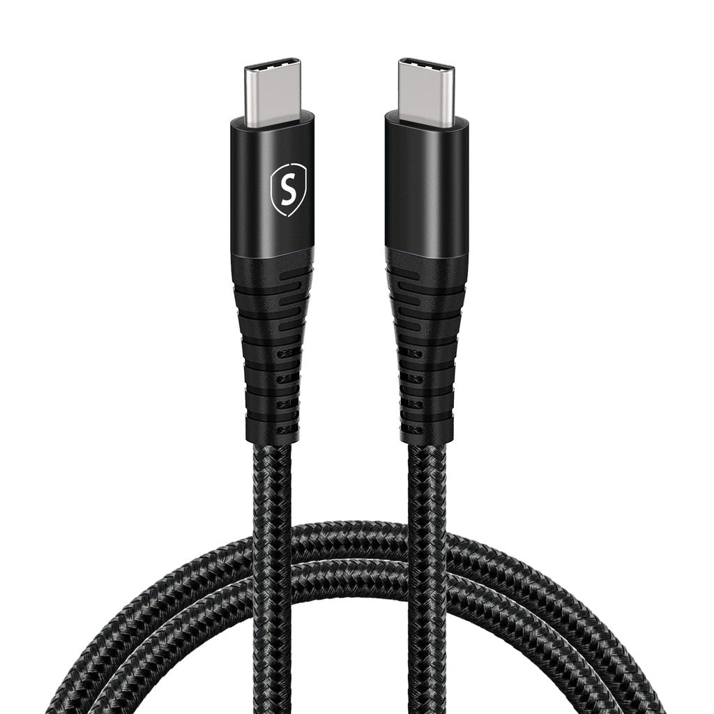 USB-C to USB-C Cable 5A, 100W, 1m - Black