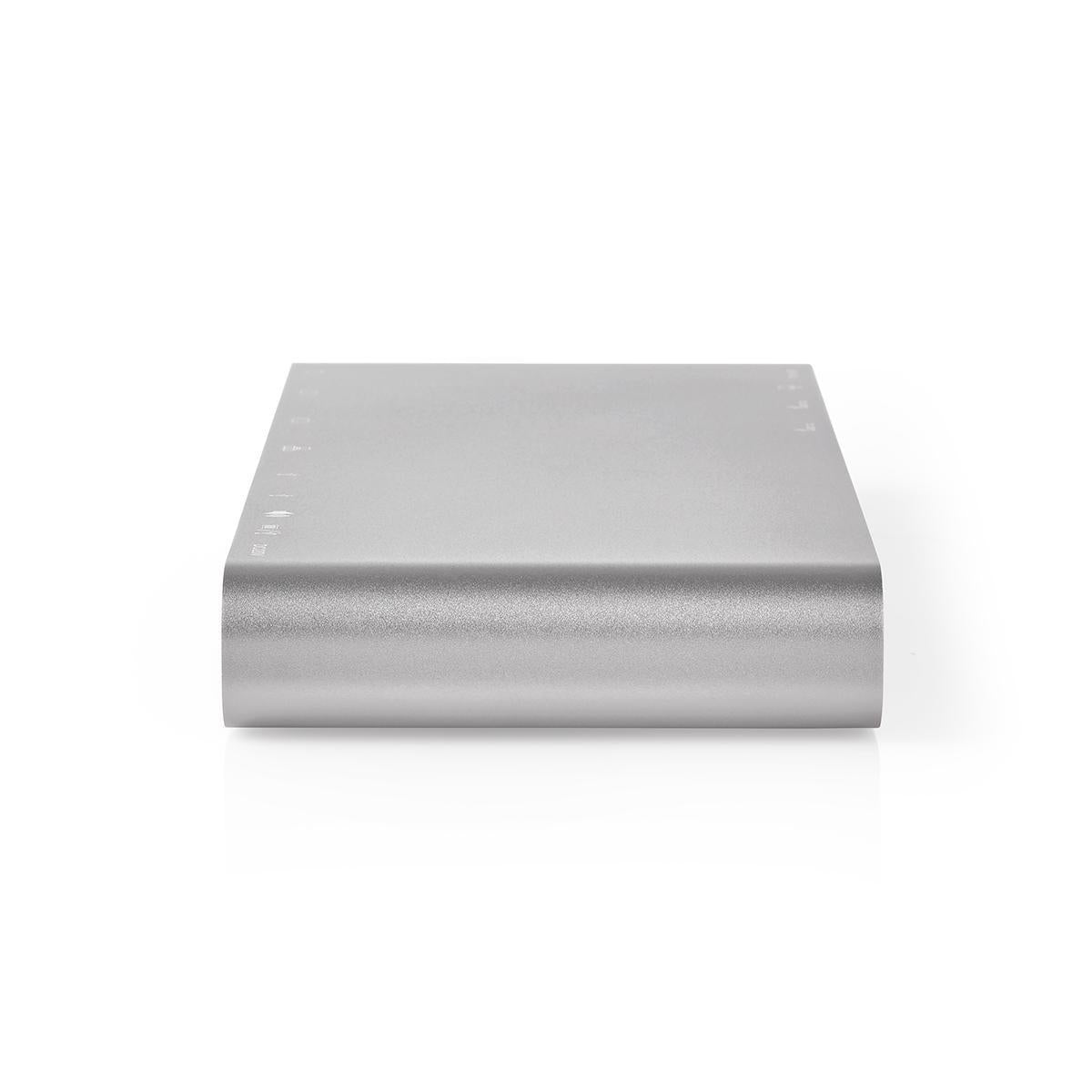 USB Docking Station | USB 3.2 Gen 1 | USB-C™ Male | DisplayPort Female / HDMI™ Female / RJ45 Female / VGA Female / 2x 3.5 mm Female / 2x USB-C™ / 4x USB-A | 0.20 m | Round | Nickel Plated | Braided / Nylon | White | Window Box with Euro Lock