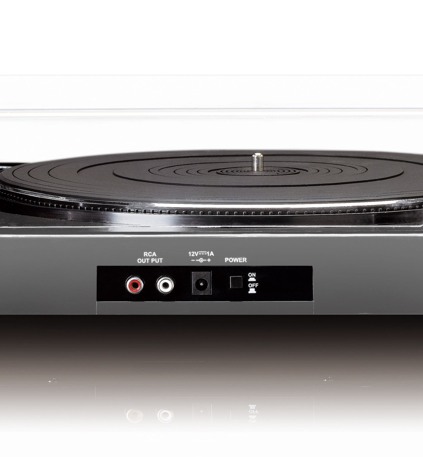 USB Record Player, Semi-Automatic, Grey, 33/45 RPM