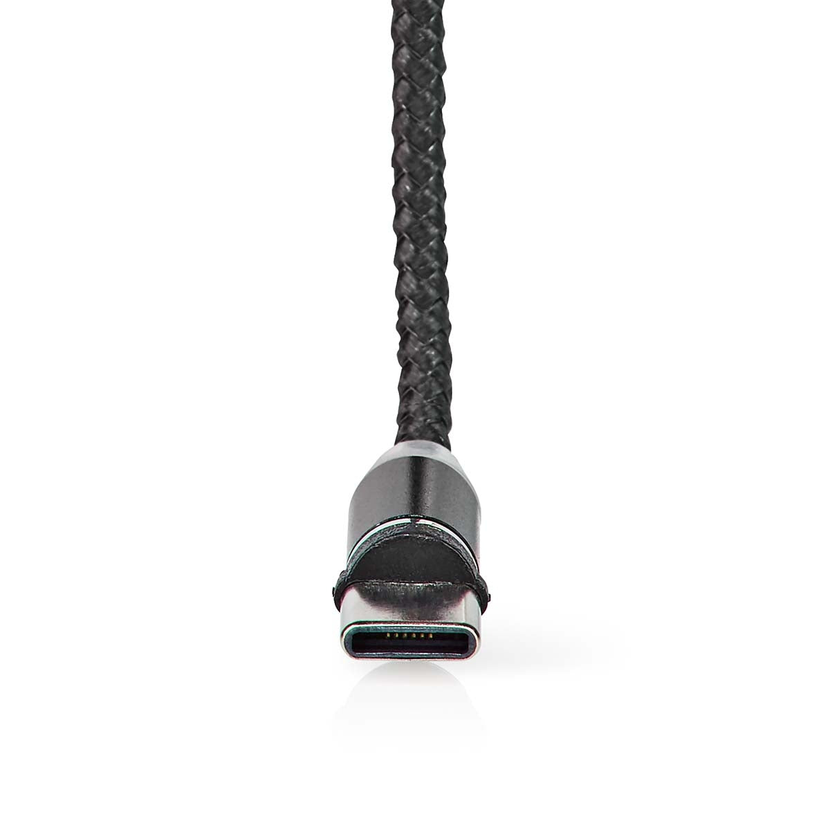 USB cable | USB 2.0 | USB-A Male | USB Micro-B Male / USB-C™ Male | 10 W| No Data Transfer | Nickel Plated | 2.00 m | Round | Nylon | Black | Box