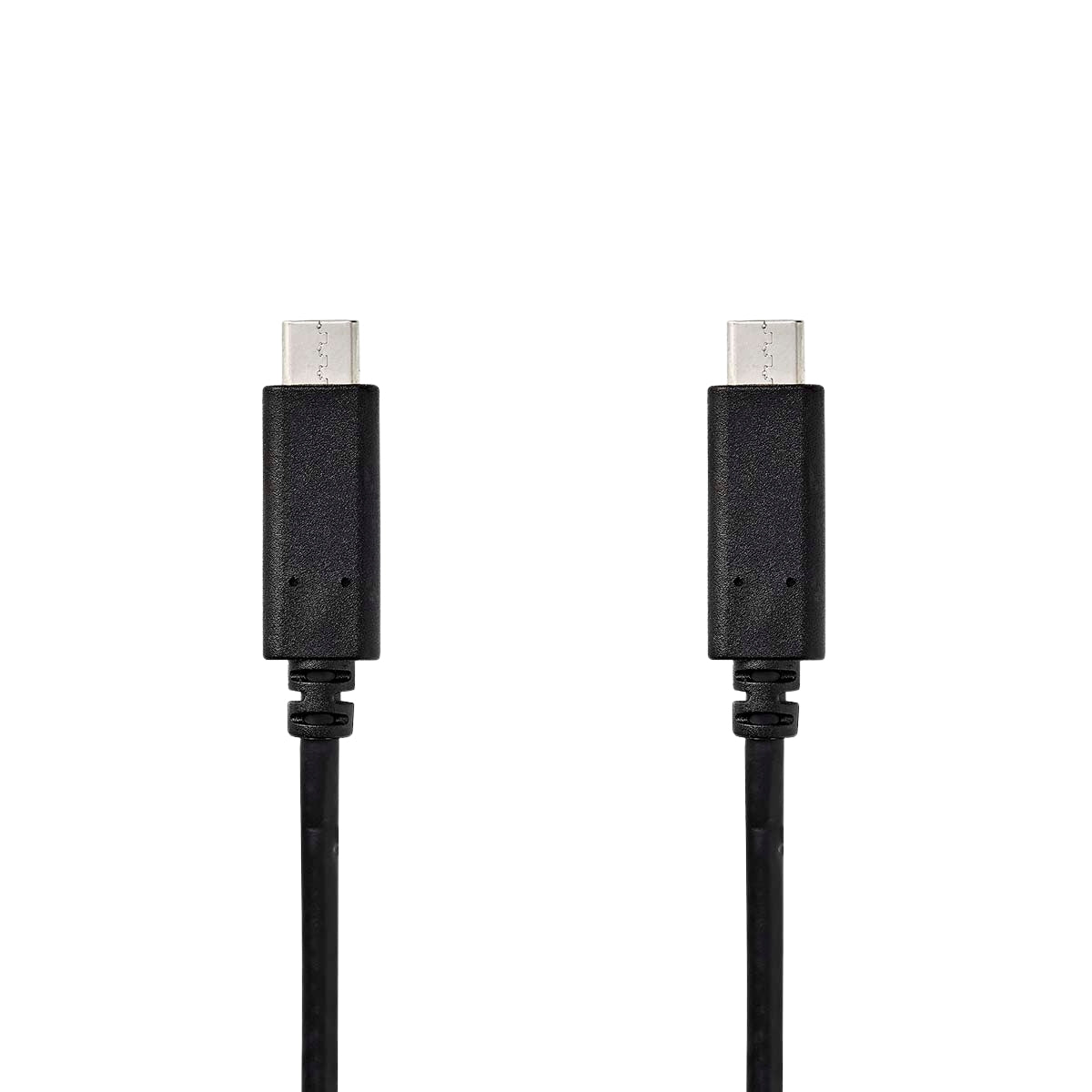 USB cable | USB 3.2 Gen 1 | USB-C™ Male | USB-C™ Male | 60 W | 4K@60Hz | 5 Gbps | Nickel Plated | 3.00 m | Round | PVC | Black | Box