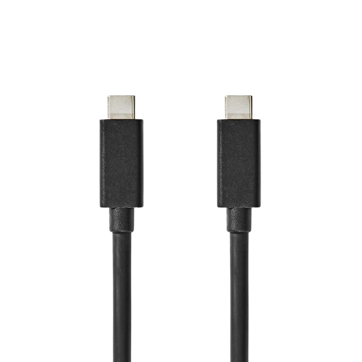 USB cable | USB 3.2 Gen 2x2 | USB-C™ Male | USB-C™ Male | 100 W | 4K@60Hz | 20 Gbps | Nickel Plated | 1.00 m | Round | PVC | Black | Box