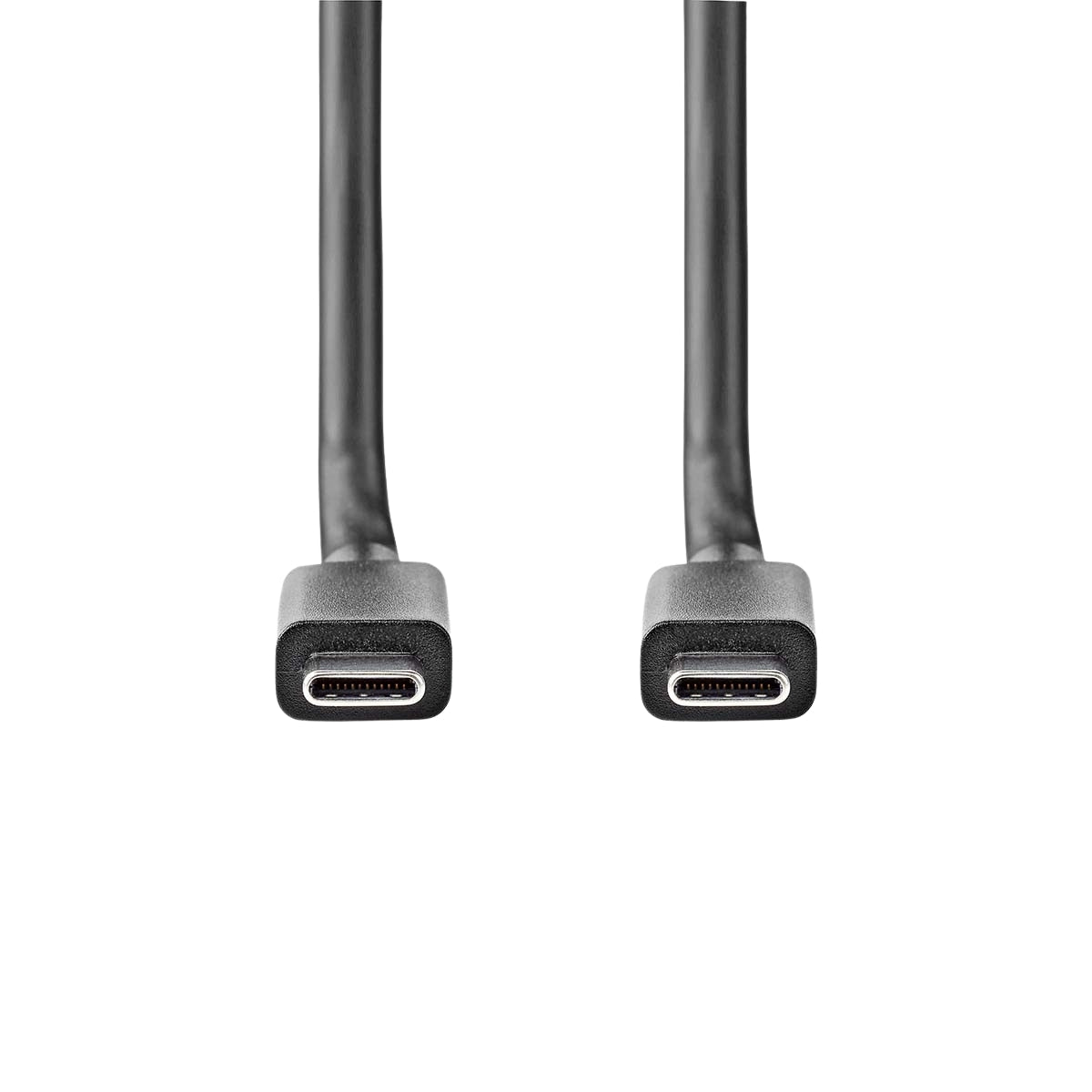 USB cable | USB 3.2 Gen 2x2 | USB-C™ Male | USB-C™ Male | 100 W | 4K@60Hz | 20 Gbps | Nickel Plated | 1.00 m | Round | PVC | Black | Box