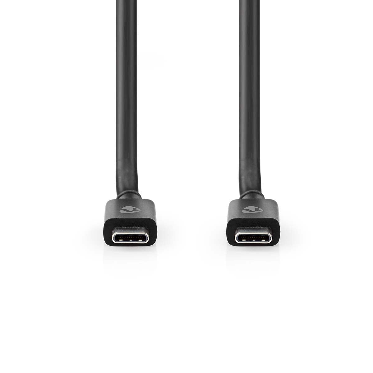 USB cable | USB 4.0 Gen 2x2 | USB-C™ Male | USB-C™ Male | 240 W | 8K@60Hz | 20 Gbps | Nickel Plated | 2.00 m | Round | PVC | Black | Envelope
