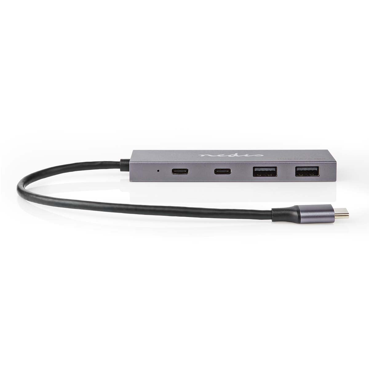 USB hub | 1x USB-C™ 3.2 Gen 2 Male | 2x USB-A 3.2 Gen 2 Female / 2x USB-C™ 3.2 Gen 2 Female | 4-Port port(s) | USB 3.2 Gen 2 | USB Power | 10 Gbps