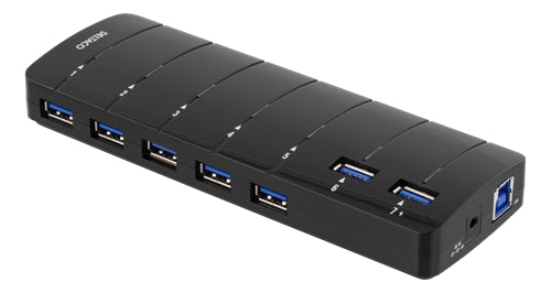USB hub 3.0 with 7 ports
