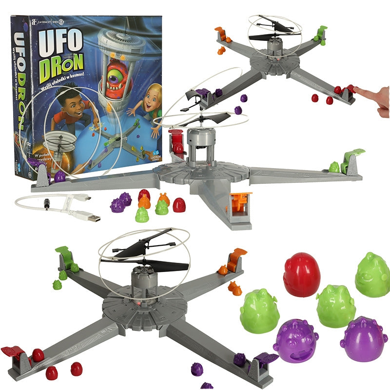 Ufodron arcade game drone launcher aliens aliens LUCRUM GAMES