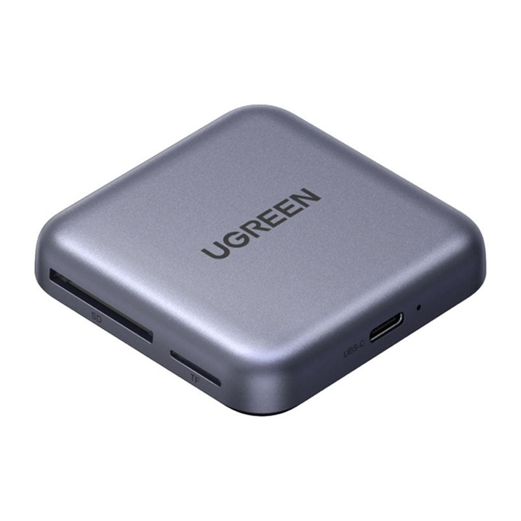 Ugreen 3-i-1 minneskortläsare Cm898 – USB-C / Magsafe / SD & TF – Svart