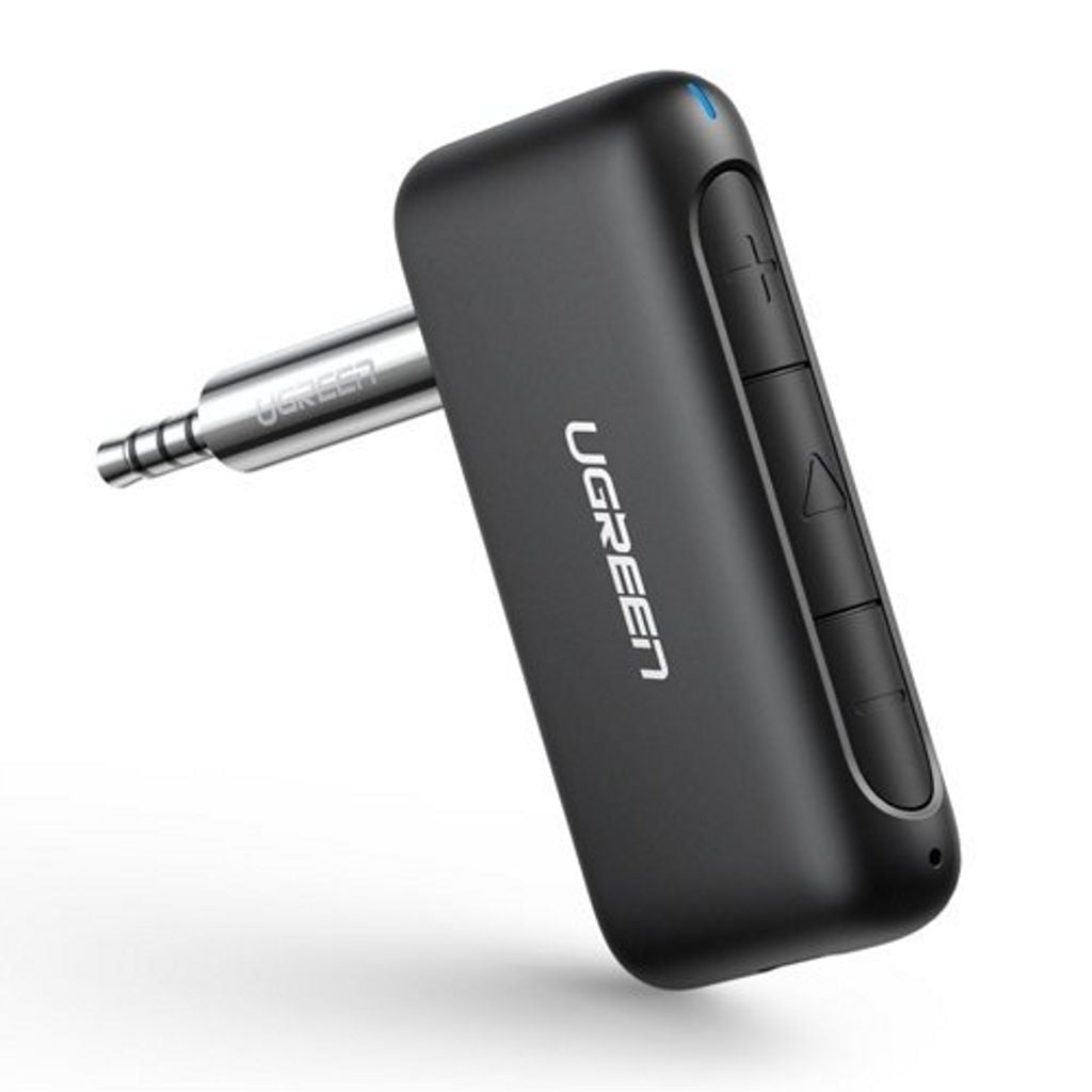 Ugreen Bluetooth 5.0 audio receiver AUX mini jack for car - Black
