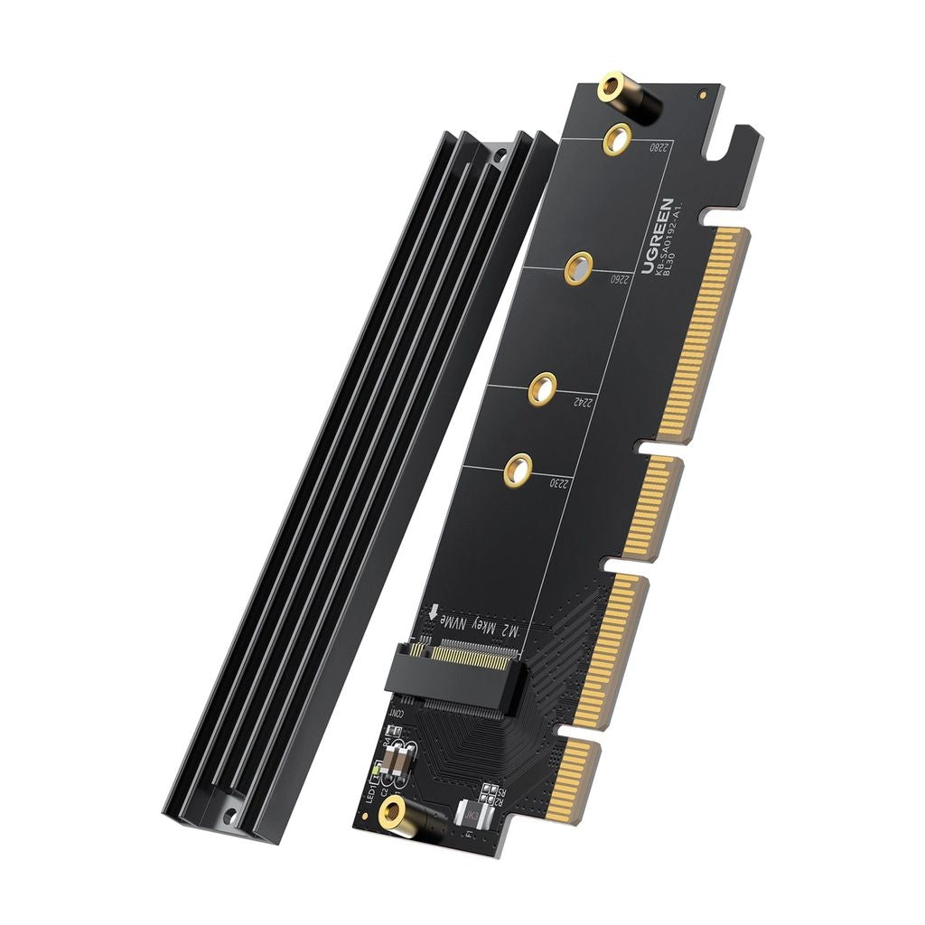 Ugreen CM465 NVMe M-Key Expansion Card PCIe 4.0 x4 to M.2 - Black