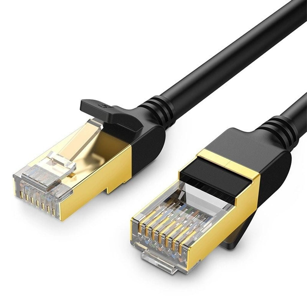 Ugreen Ethernet network cable RJ45, Cat7, STP LAN, 10Gbps, 2m - Black