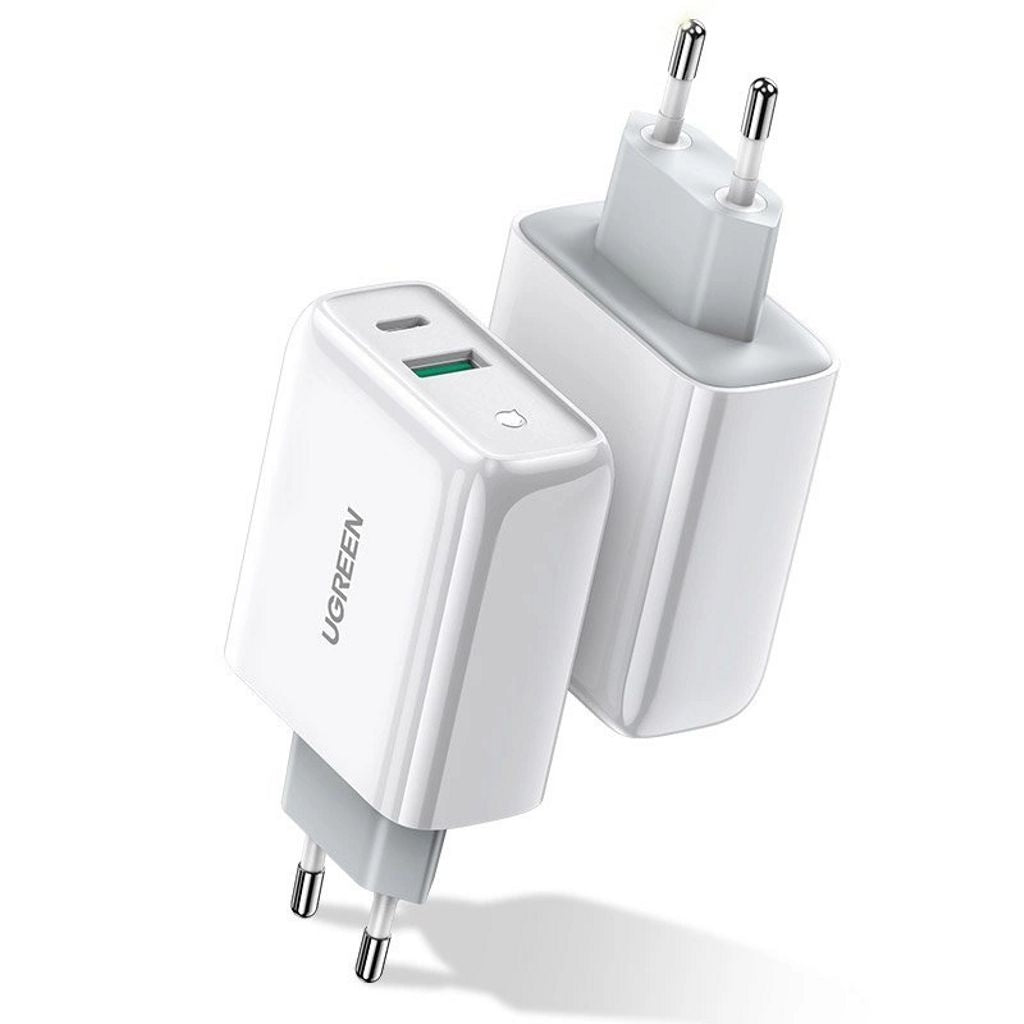 Ugreen Fast Charger USB-C / USB-A 36W - White