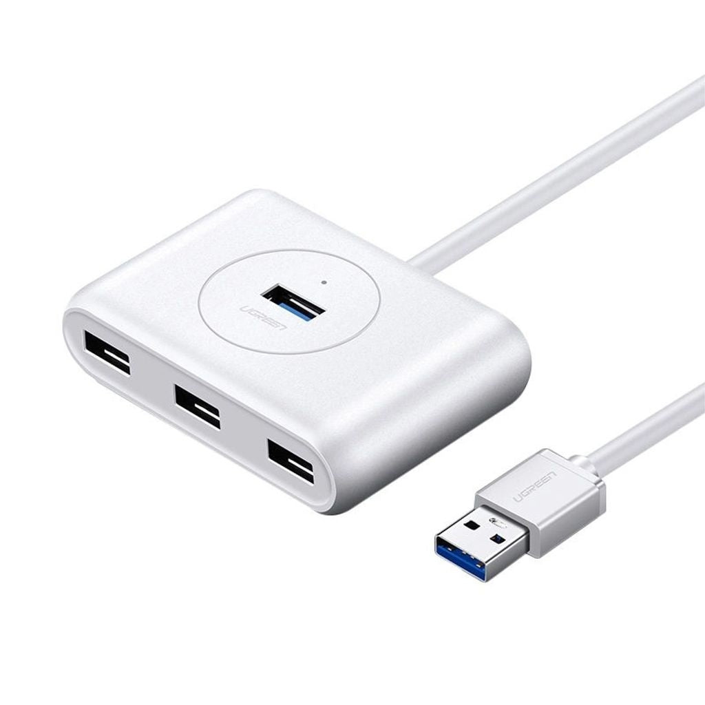 Ugreen Hub USB-C to 4 x USB-A 3.0, 1m - White