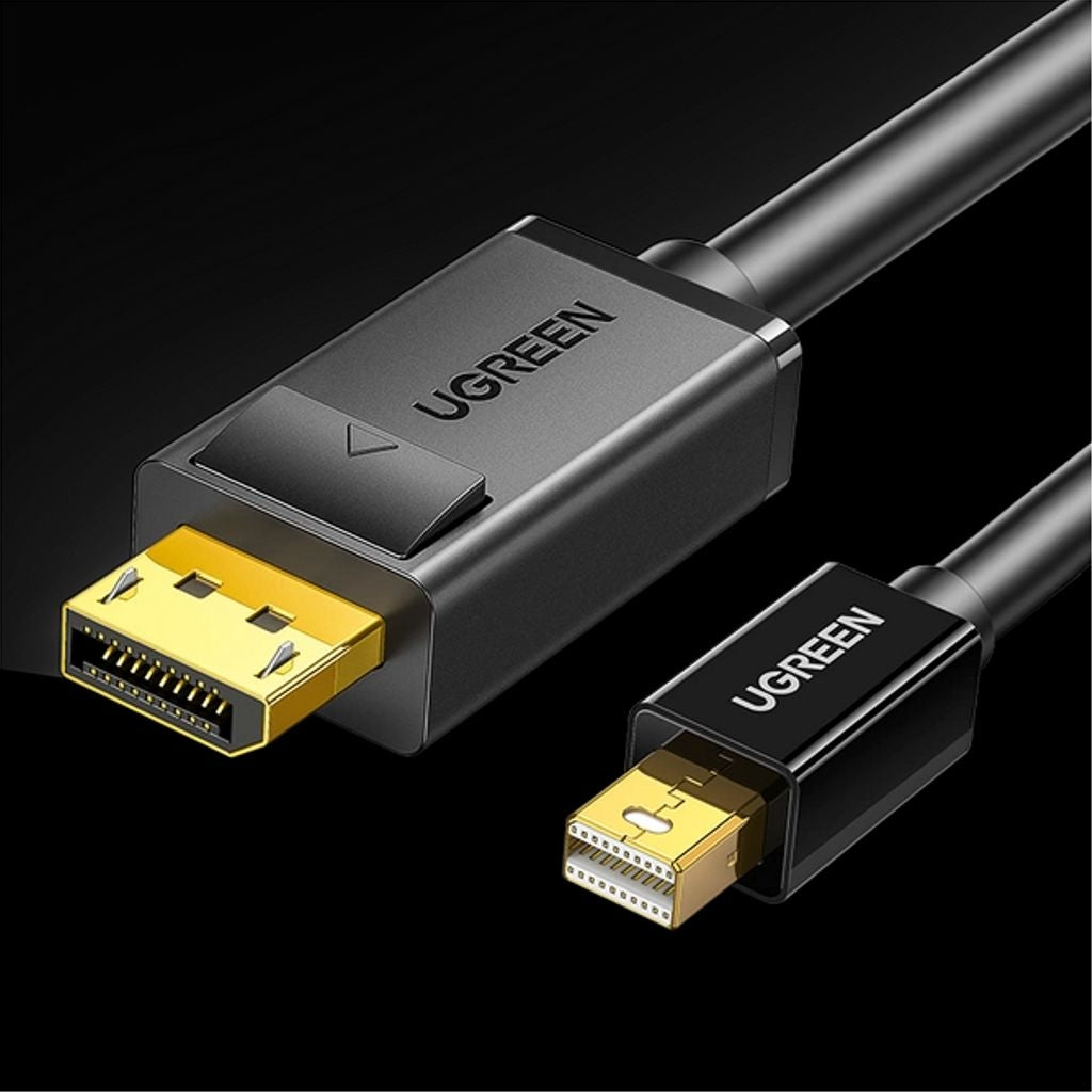 Ugreen Mini DisplayPort to DisplayPort cable, 1.5m - Black