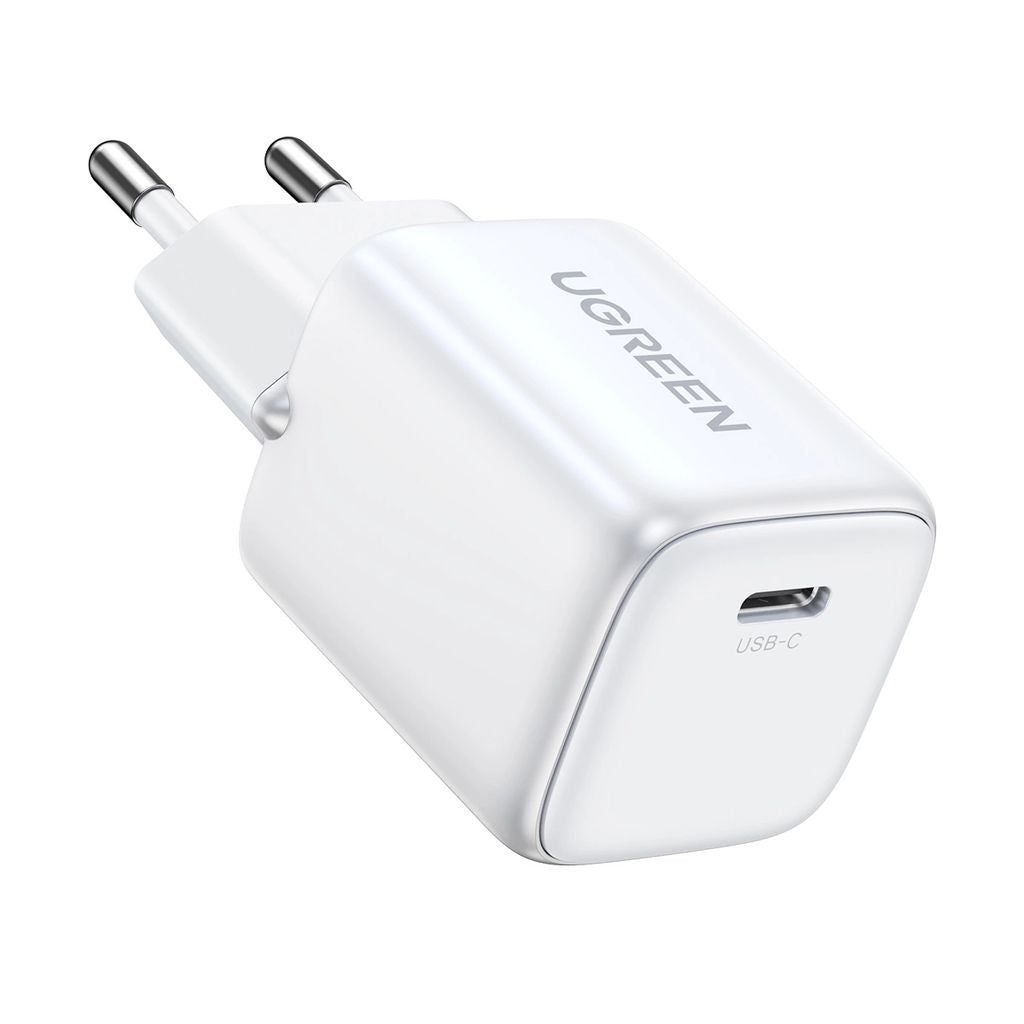 Ugreen Nexode Mini fast charger, GaN USB-C, 30W, PD - White