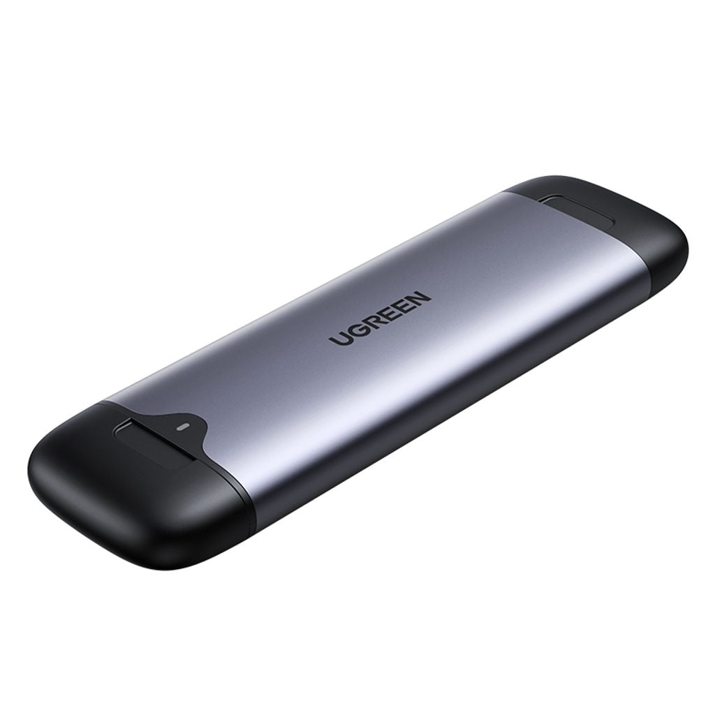 Ugreen Pocket Drive Housing M.2 M-Key USB-C & USB-A, 10Gb/s - Gray