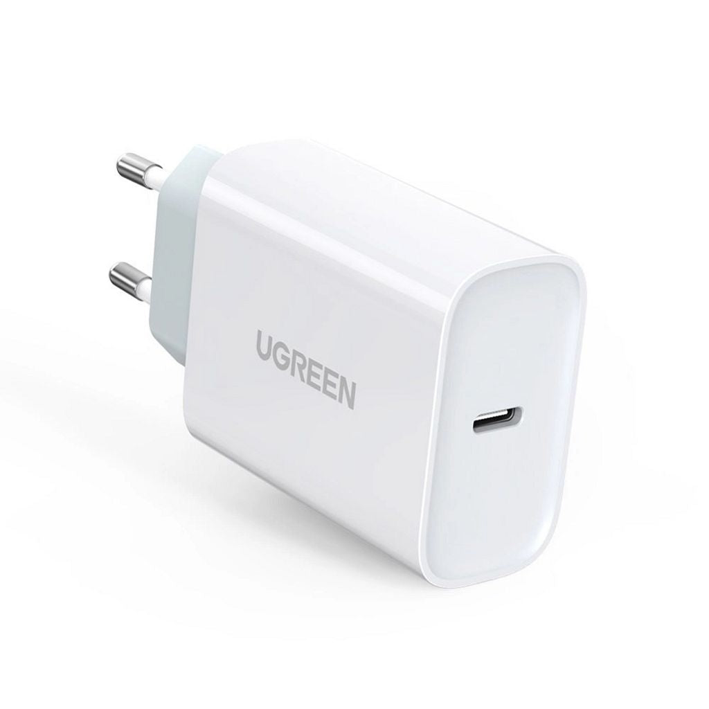 Ugreen USB-C Fast Charger PD, QC 4.0, 30W - White