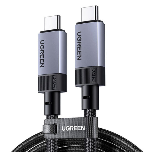 Ugreen USB-C till USB-C-kabel 240W / 40 Gbps / 1 M - Grå