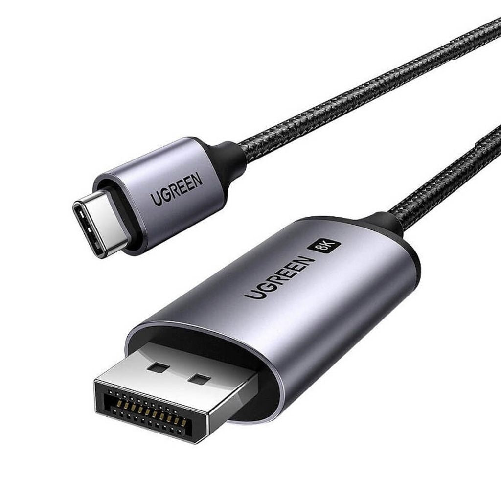 Ugreen USB-C to DisplayPort cable, 8K, 1m