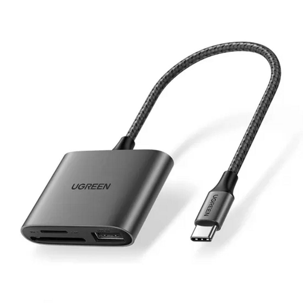 Ugreen USB-C to SD/TF + USB Memory Card Reader