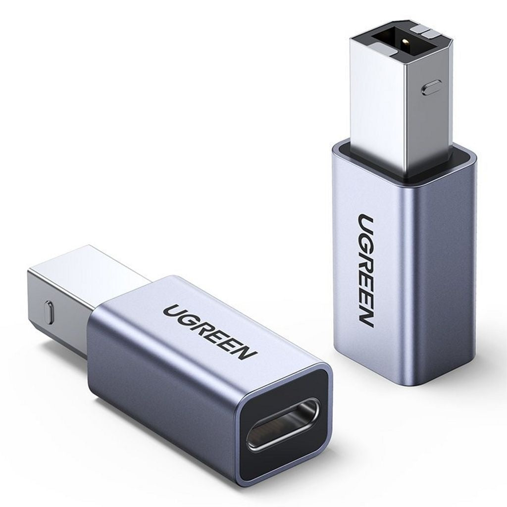 Ugreen USB-C to USB-B Adapter - Grey