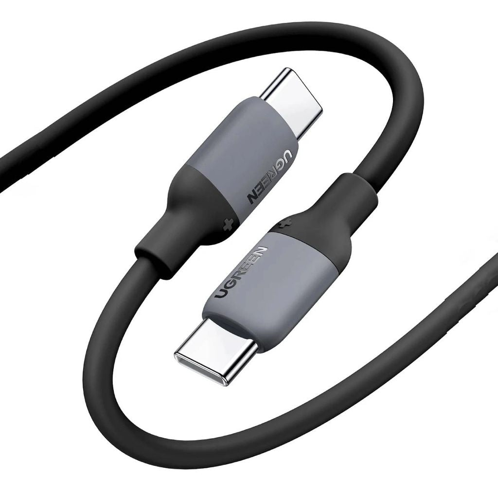 Ugreen USB-C to USB-C cable 480Mb/s, 60W, 5A, 1.5m - Black