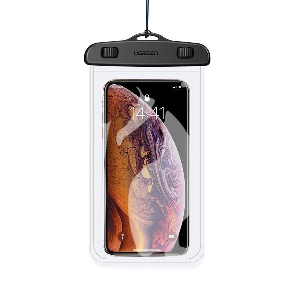 Ugreen waterproof phone case, IPX8 up to 30m - Black